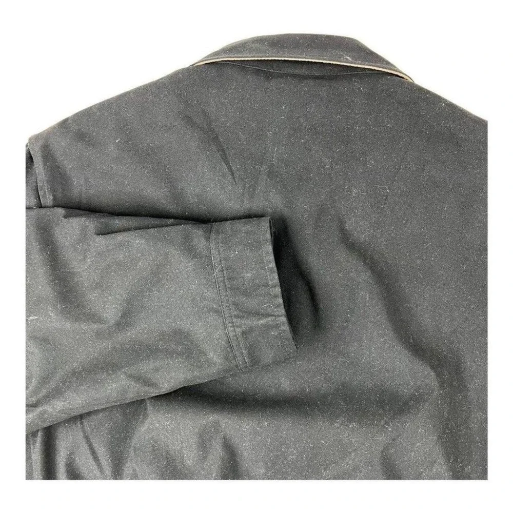 Polo by‎ Ralph Lauren Black Harrington Full Zip Pony Bomber Jacket Mens Size XL